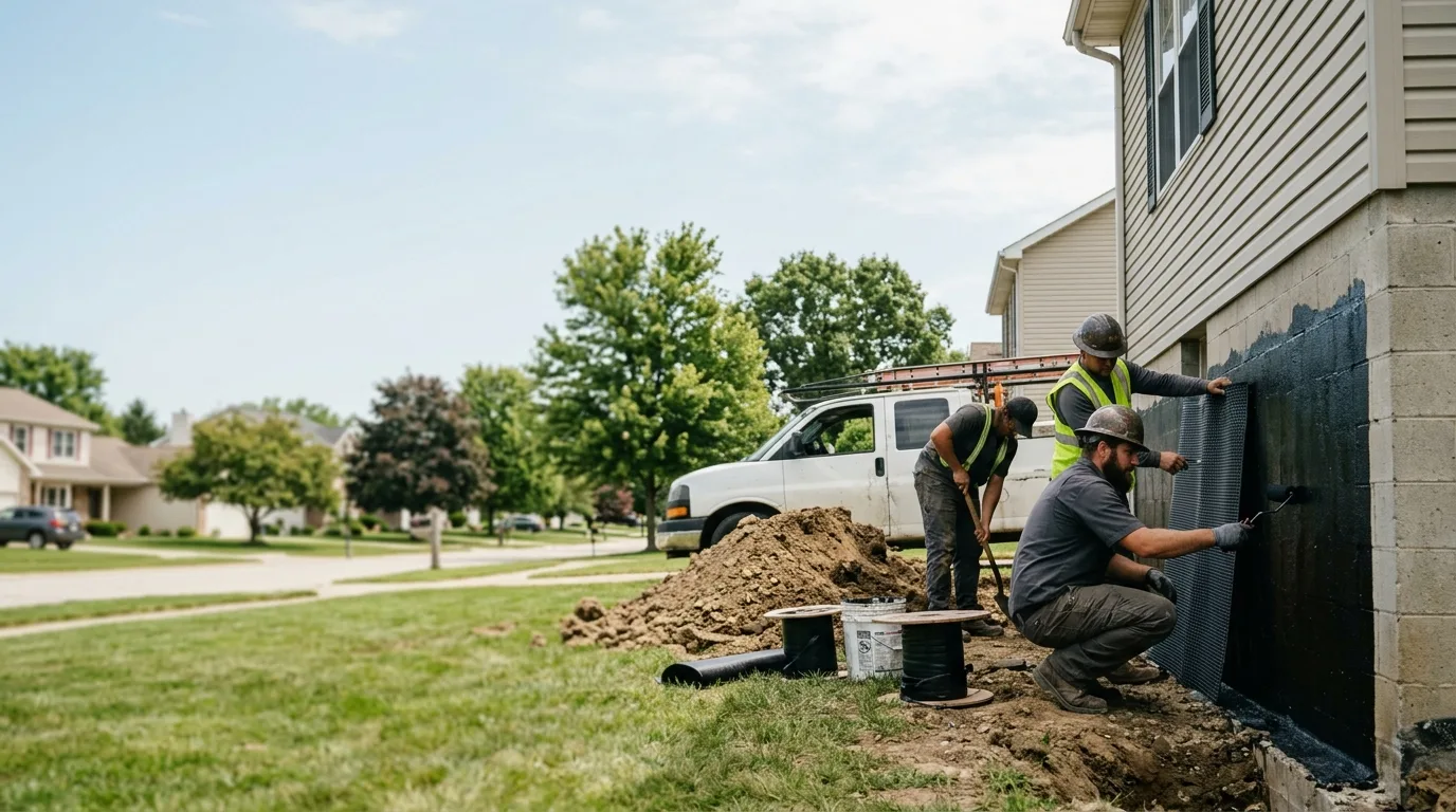 Basement Waterproofing in Saint Henry, OH near me
